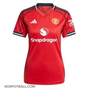 Billige Fotballdrakt Manchester United Replika Hjemmedrakt Dame 2025-26 Kortermet